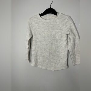 Cat & Jack Bundle 2 Long Sleeve Shirts Gray & Green Boys Size 3T